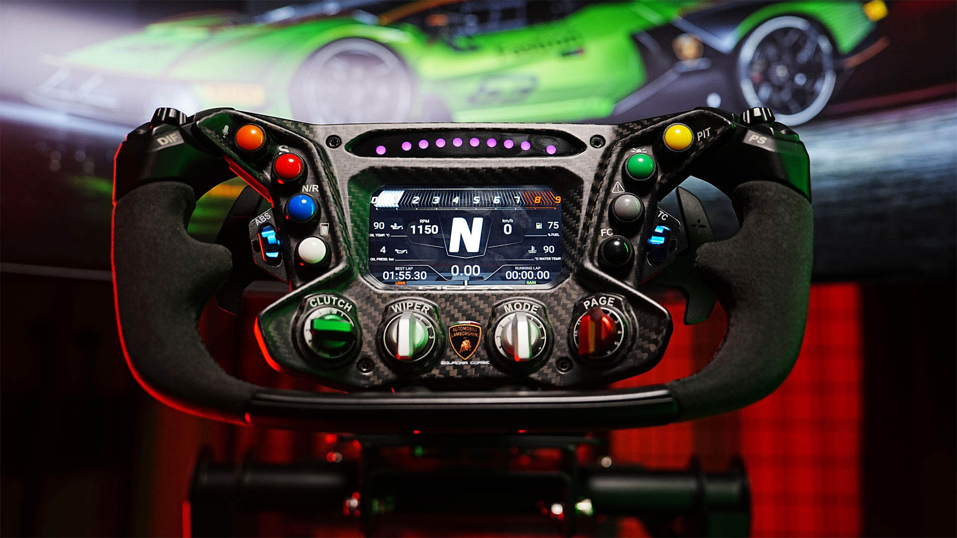 Want a Lamborghini Essenza SCV12 steering wheel for your sim rig
